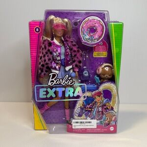🩷NIP. Barbie Extra Fashion Doll with Pink and Purple Outfit
